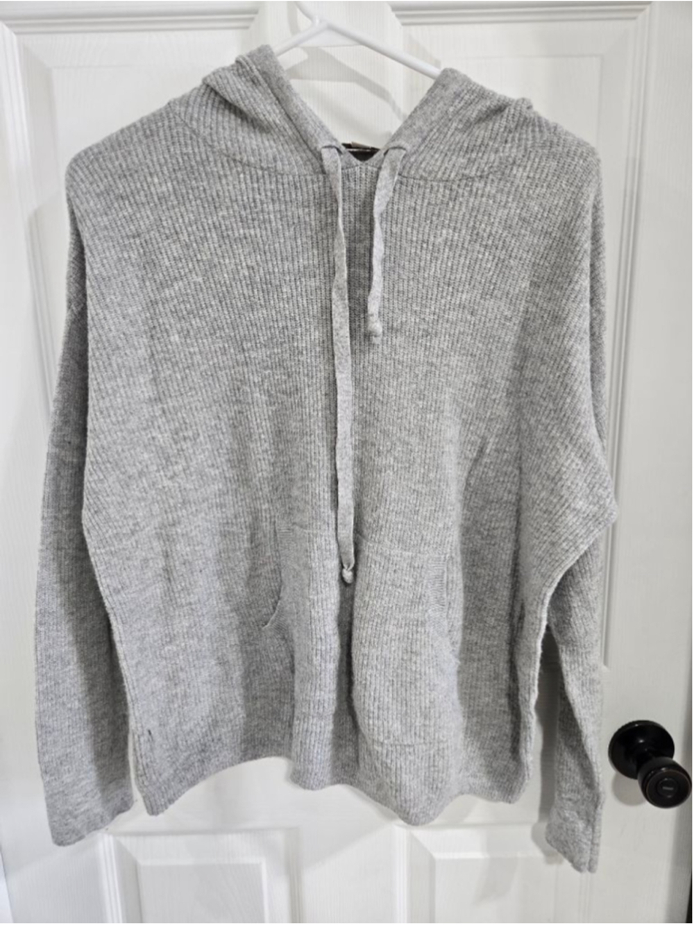 Loft womens casual sweater with hoodie Size L